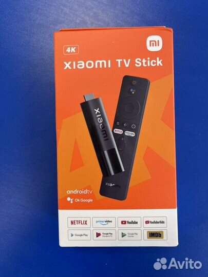 Тв приставка Xiaomi Mi TV Stick 4K