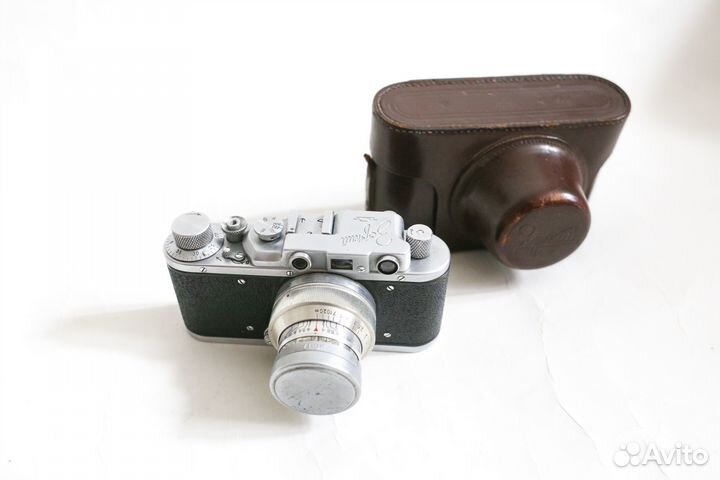 Зоркий + Индустар 22 Ранний. редкость