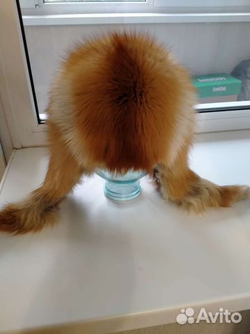 Шапка из меха лисы