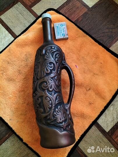 Бутылка керамическая