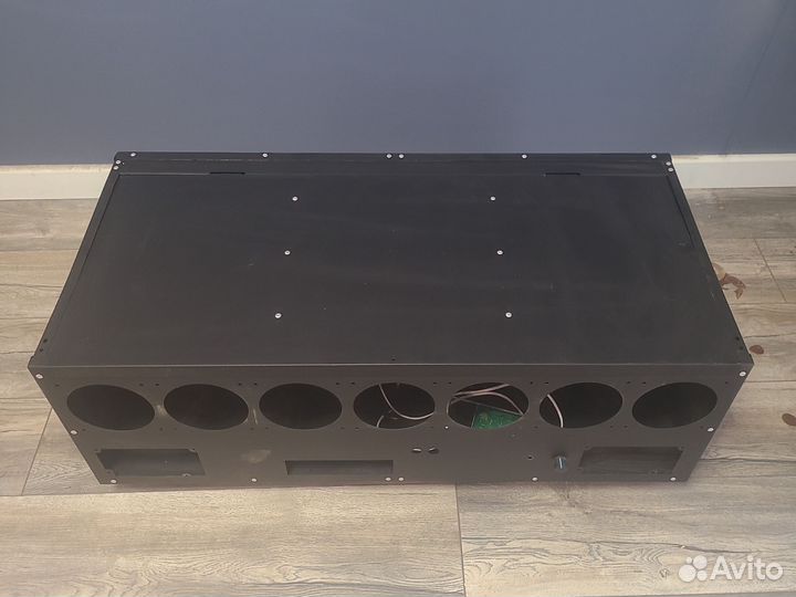 Корпус для майнинга на 12 карт с регулятором