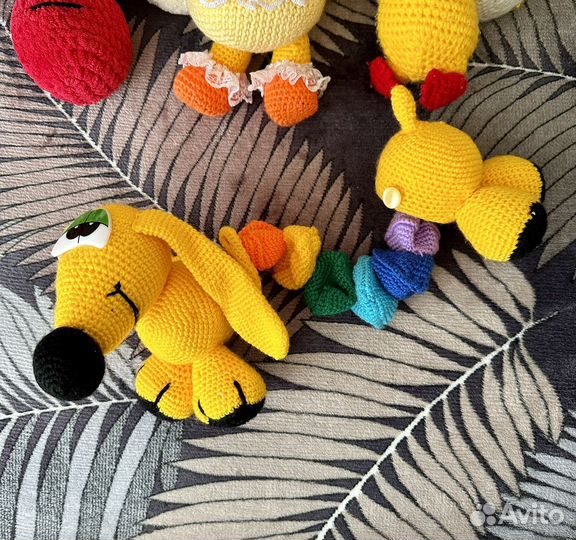 Вязаные игрушки ручной работы