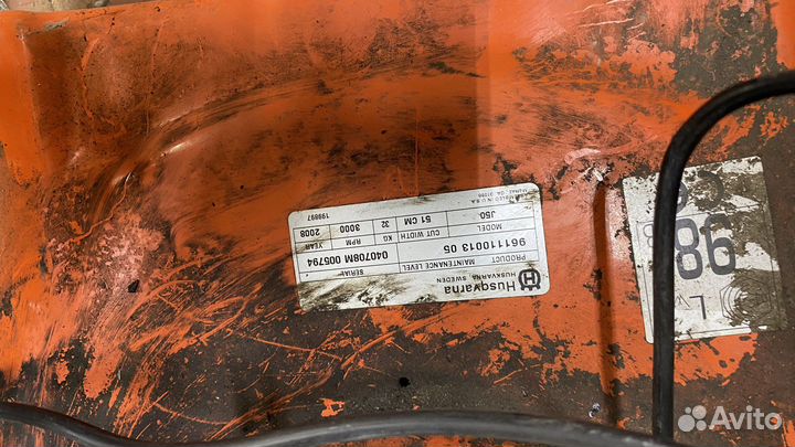 Газонокосилка husqvarna J50 на запчасти