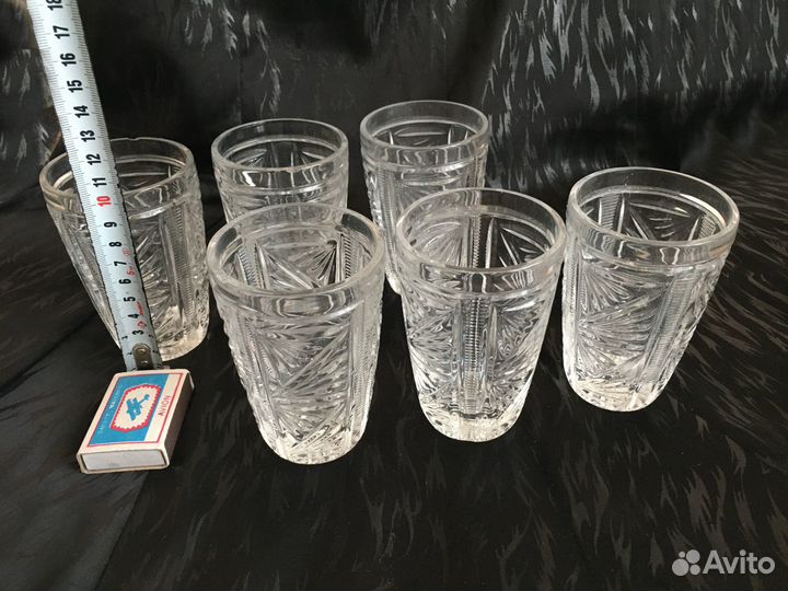 Хрустальные стаканы, советские, СССР