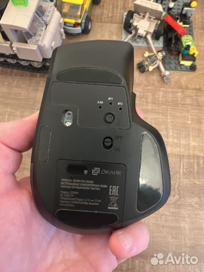 Мышь оптическая беспроводная Oklick 503MW