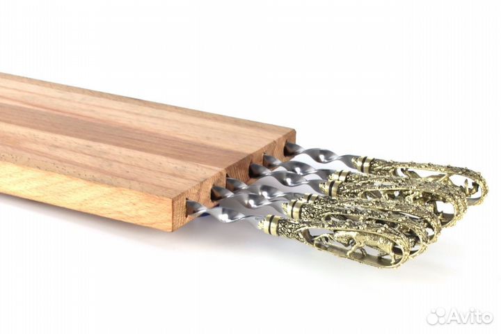 Разделочная доска с шампурами - Царская охота