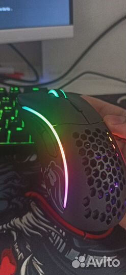 Мышь Glorious Model D Matte Black (Очень лёгкая)