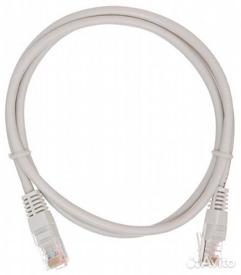 Патч-корд netlan 0.5м, 10 шт. (EC-PC4UD55B-005-GY-10)