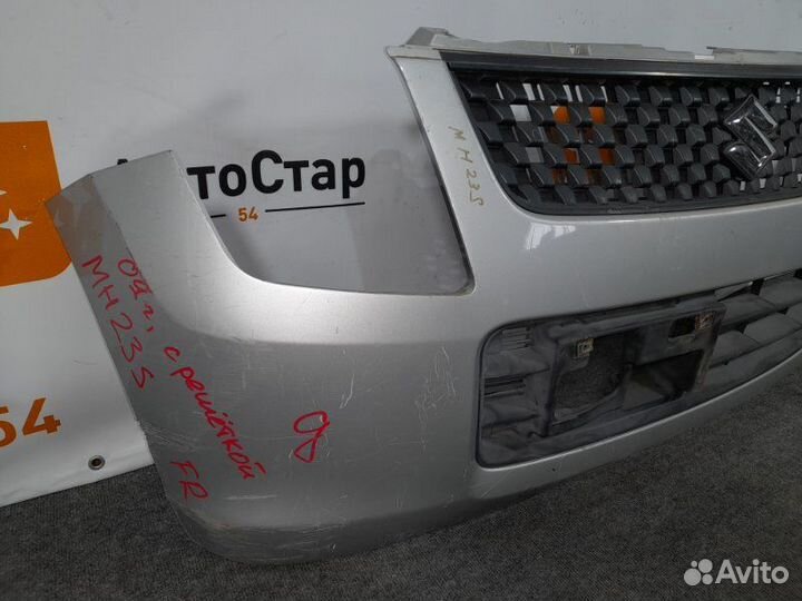 Бампер передний Suzuki Wagon R MH23S 2009