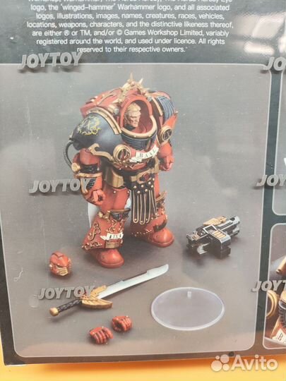 Joytoy Blood Angels Praetor In Tartaros Armour
