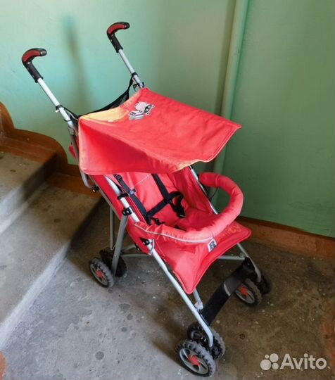 Прогулочная коляска трость бу