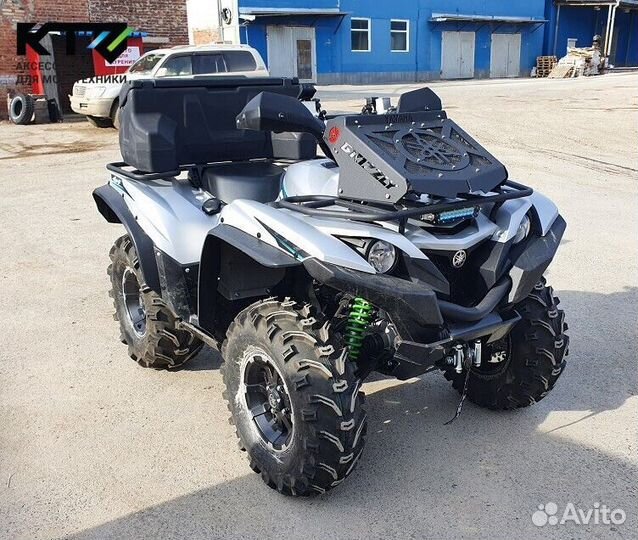 Защита днища на квадроцикл Yamaha Grizzli 700 (201