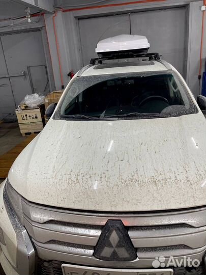 Автобокс 550 л белый / Багажник на крышу