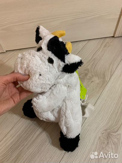 Игрушка музыкальная рюкзак-мешочек Дракон