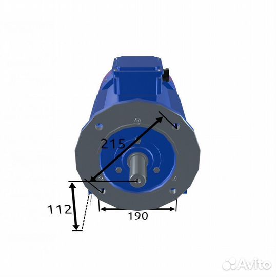Электродвигатель евростандарта аис 5.5кВт/3000об