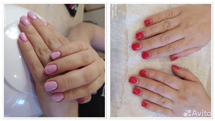 Маникюр, педикюр, шилак