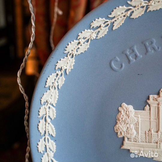 Wedgwood тарелка Рождество 1985 год, Англия