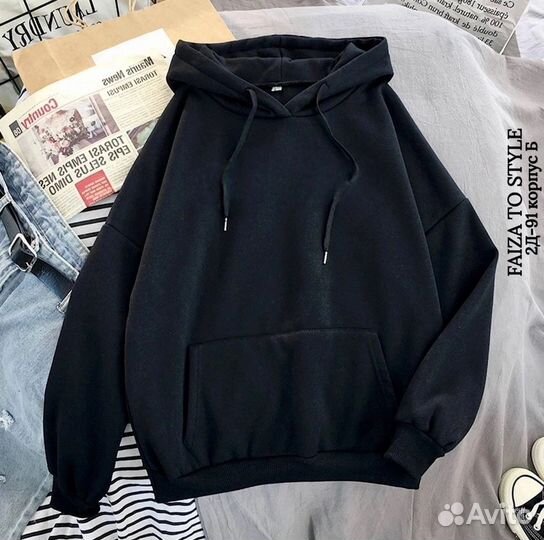 Худи оверсайз унисекс