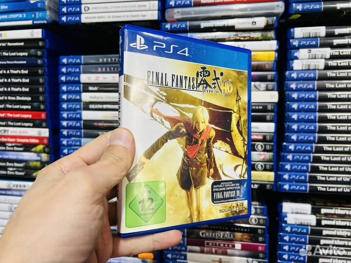 Final fantasy type ps 4 диск