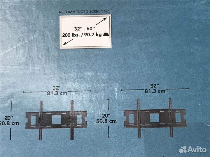 Настенный кронштейн для телевизора 32