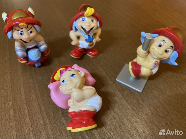 Дети-пожарные Киндер-сюрприз