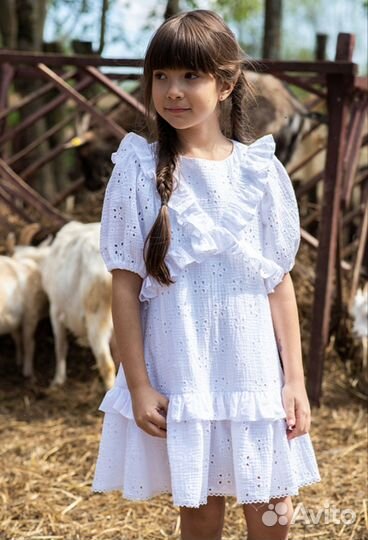 Платье летнее нарядное для девочки