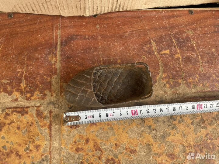 Пепельница лапоть чугун СССР винтаж