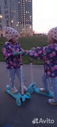 Самокат детский трехколесный бу