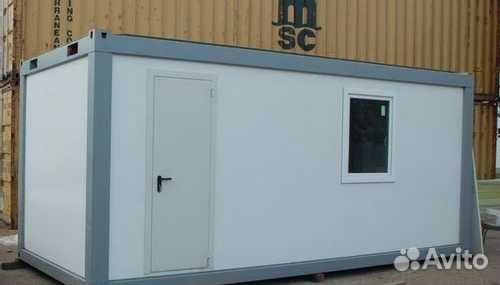 Бытовка из сэндвич панелей (2,4*5,0м)