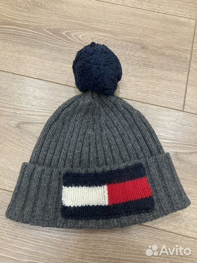 Вязаная шапка мужская