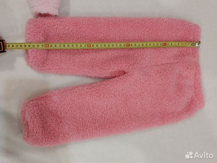 Плюшевый костюм на девочку 86р,джинсы на девочку