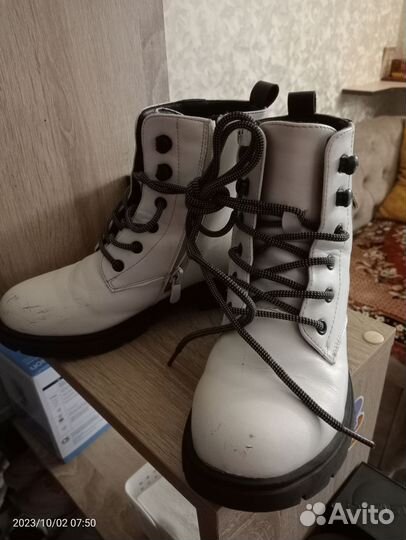 Ботинки осенние для девочки 33 размер