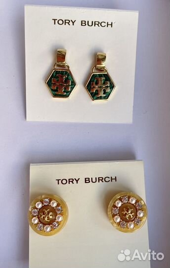 Серьги Tory Burch