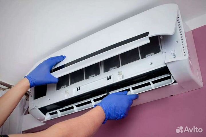 Обслуживание и чистка сплит систем ремонт