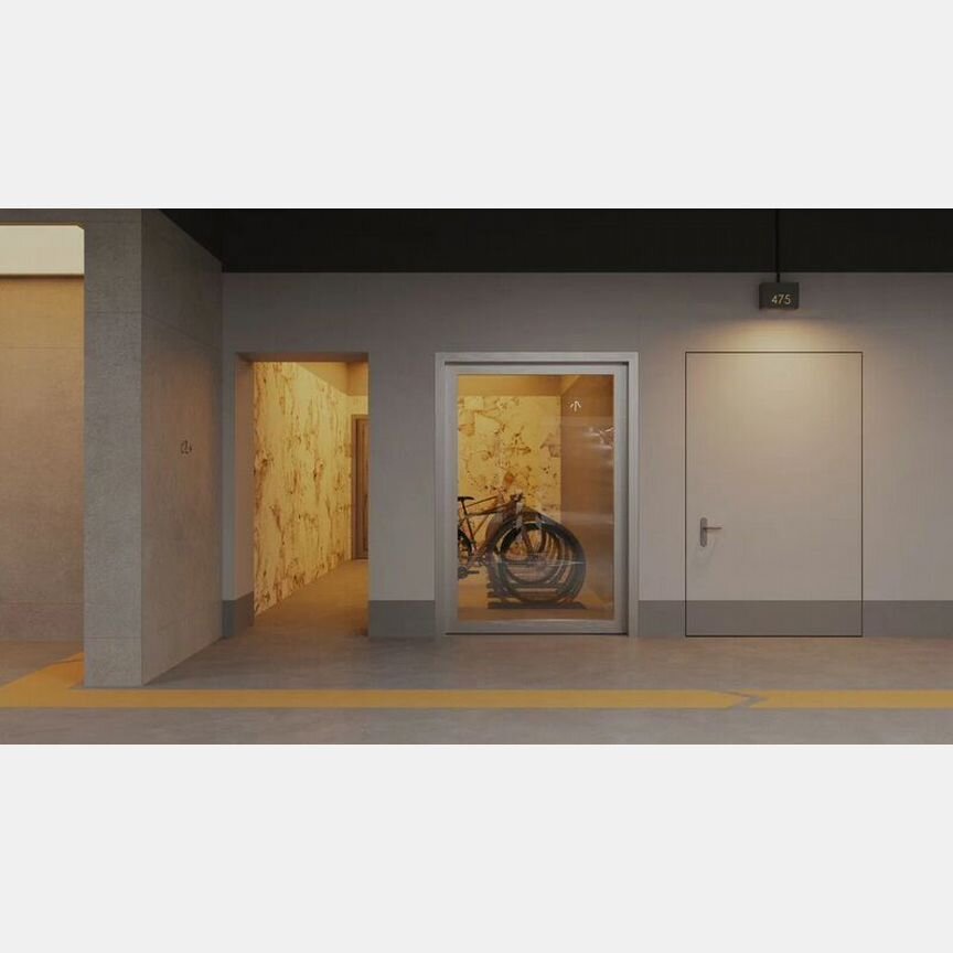 2-к. квартира, 41,5 м², 4/12 эт.