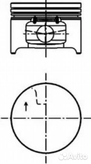 Поршень 40277610