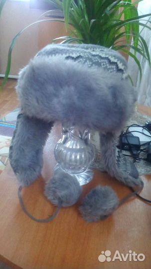 Шапка ушанка тёплая