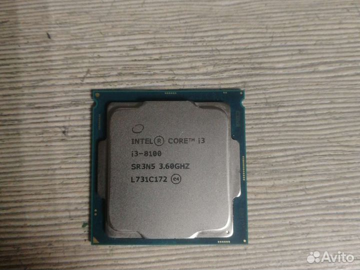 Процессор i3-8100
