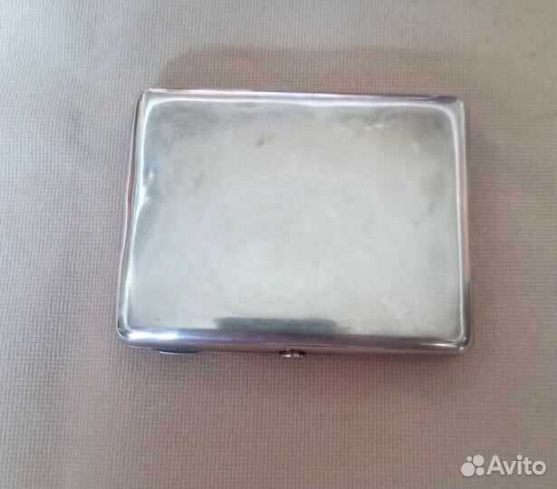 Портсигар серебро 84