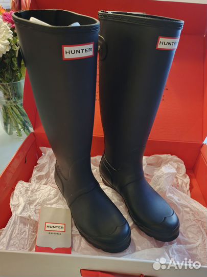 Резиновые сапоги hunter, 38 размер