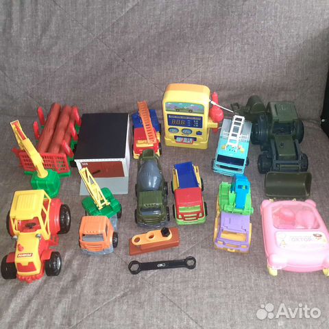 Детские машинки игрушки пакетом