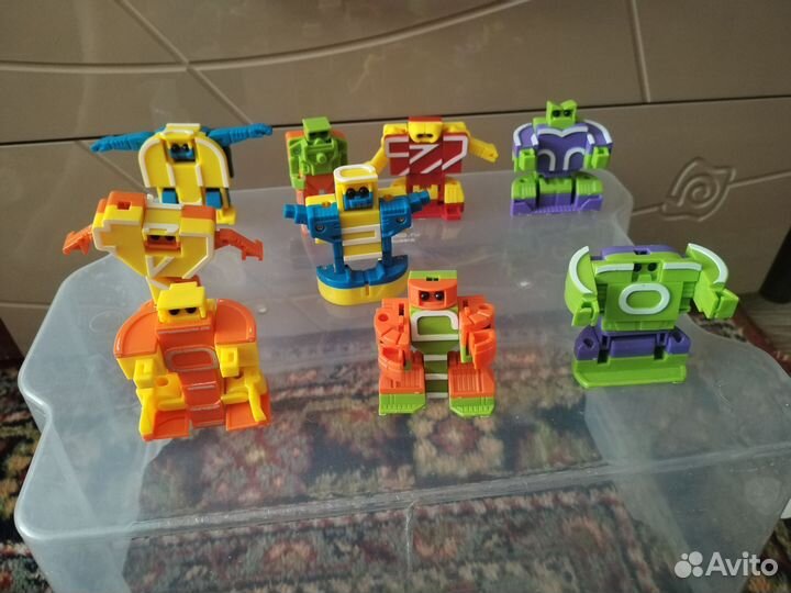 Цифры трансформеры