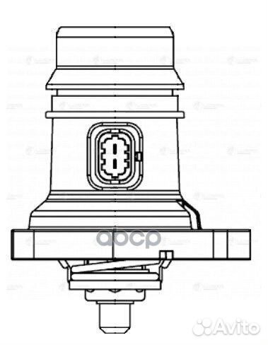 Термостат для а/м Opel Corsa D (06) 1.2i/1.4i (LT