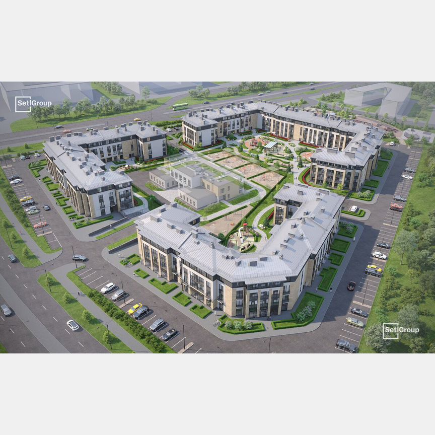 2-к. квартира, 52,7 м², 3/4 эт.
