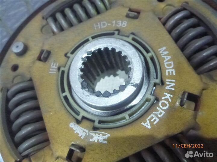 Диск сцепления Hyundai Getz TB G4EE 2007