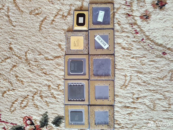 Ретро процессоры Intel,AMD K6-2-350,K6-3,Cyrix,VIA