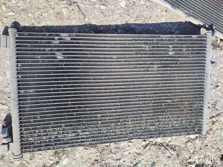 Nissan micra k12 радиатор кондиционера