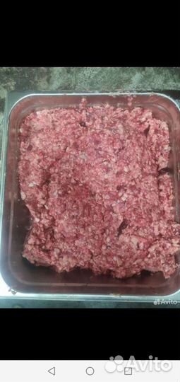 Фарш говяжий для собак