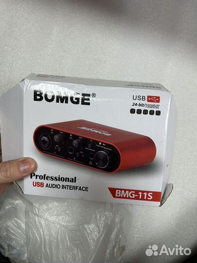 Звуковая карта bomge bmg-11s