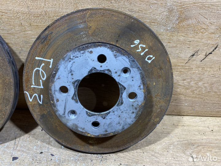 Комплект передних тормозных дисков Hyundai Getz